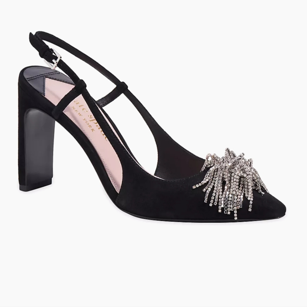 Kate Spade Crystal Slingback Pumps